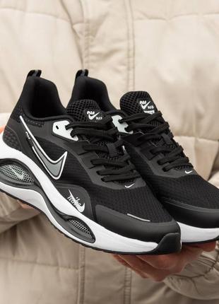 Кроссовки nike air zoom black white