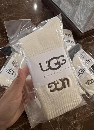 Носки ugg белые и черные носки