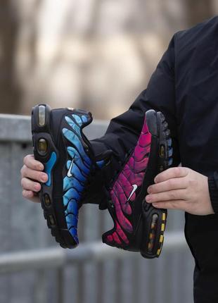 Nike air max tn plus blue red black 3