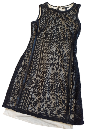 Гипюровое платье, платье mango