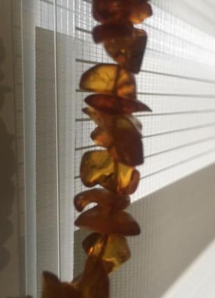 Янтарные бусы. винтаж ссср.