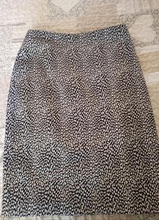 Gianni versace шерсть + шовк юбка.