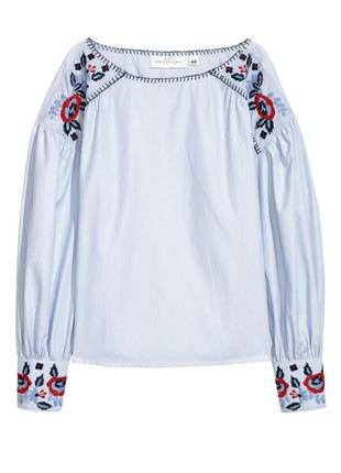 Блуза вишиванка h&m