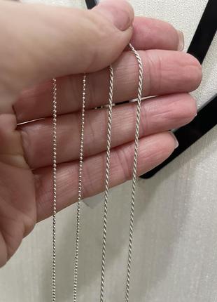Серебряная цепочка 50 см
