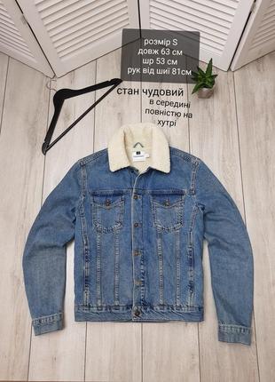 Джинсова шерпа topman