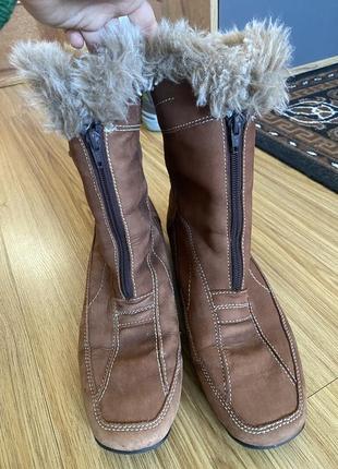 Зимові чоботи жіночі, стелька 25 см sympatex