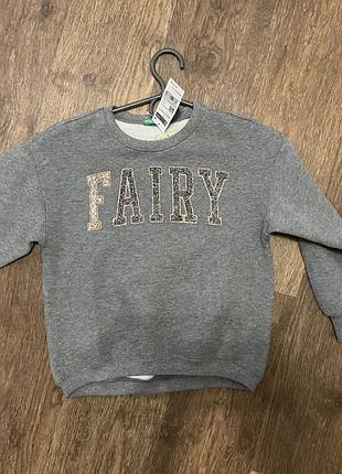 Новый свитшот 6 лет 116 см
