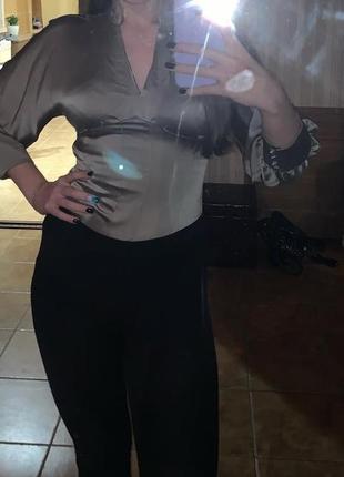 Шелковая блуза