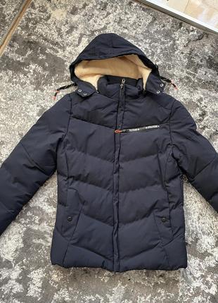 Теплая мужская куртка демисезон