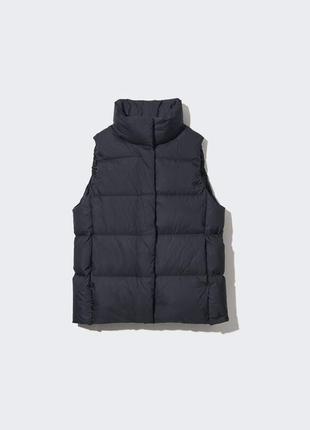 Uniqlo powder мягкий пуховый жилет (nanodesign).