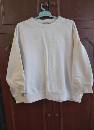 Свитшот мужской, унисекс, худи от monki. теплый с начессом. размер по бирке l.