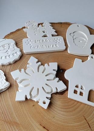 Набор гипсовых 3д раскрасок фигурок