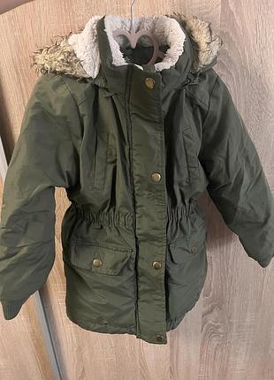 Парка куртка kiki&amp;koko 110-116 размер евро зима
