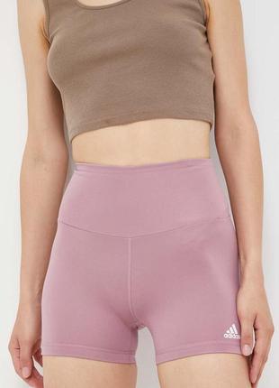 Шорти для йоги adidas yoga essentials high-waisted