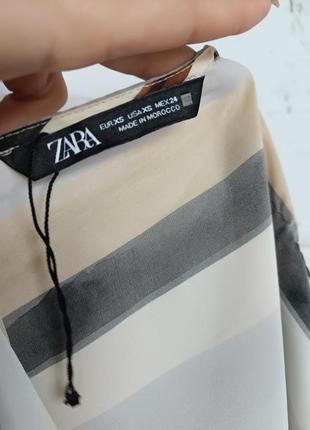 Блуза блузка рубашка кофта кроп топ zara5 фото
