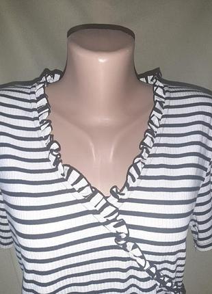 Футболка в рубчик3 фото