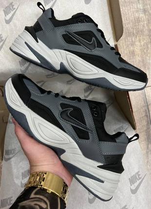 Чоловічі шкіряні кросівки nike m2k tekno 🆕 кросівки найк м2к текно