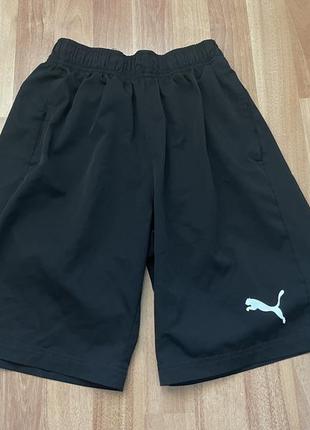 Черные спортивные шорты пума puma