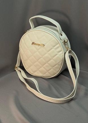 Женская сумка круглая