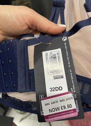 Корсетний бюсгальтер marks &amp; spencer (m&amp;s)6 фото