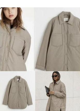 Куртка-рубашка бренда h&amp;m размер l