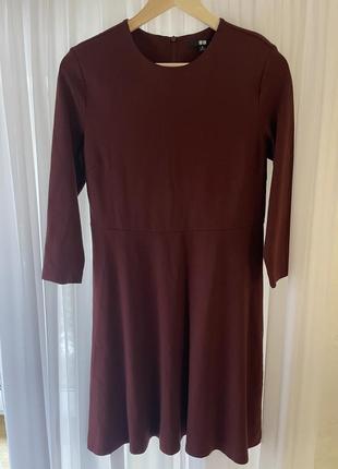 Новое трикотажное платье uniqlo