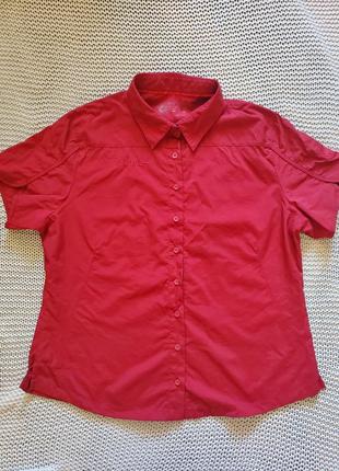 Женская трекинговая, нейлоновая рубашка mammut. xl.