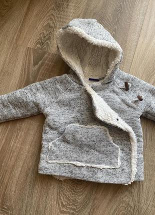 Кофтина кожушок на 62-68 см