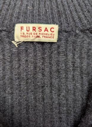 Брендовый свитер  fursac, 100%шерсть6 фото
