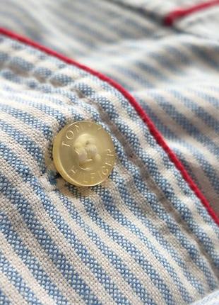 Пижама томми tommy hilfiger m 38 40 штаны рубашка4 фото