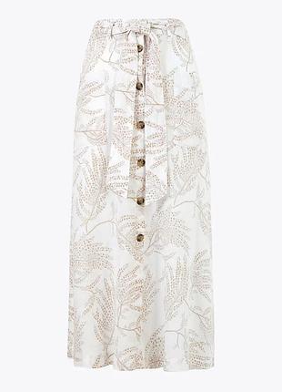 Новая юбка лен per una