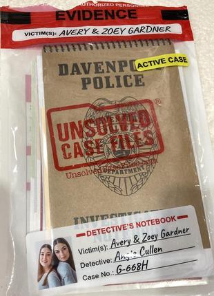 Unsolved case #s| gardner, avery| детективная игра | нераскрытое дело
