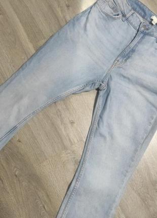 Джинсы светлые h&m размер м