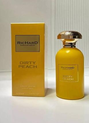 Парфюм женский richard maison de parfum dirty peach, 100 мл. (premium)