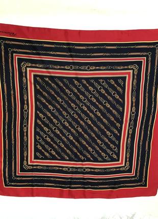 Винтажный шелковый платок feliciani