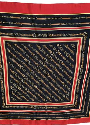 Винтажный шелковый платок feliciani