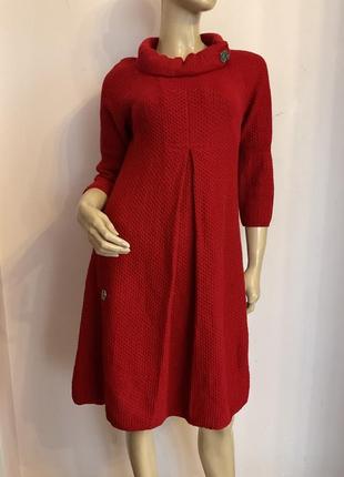 Фирменное полушерстяное платье / m / brend miss sixty