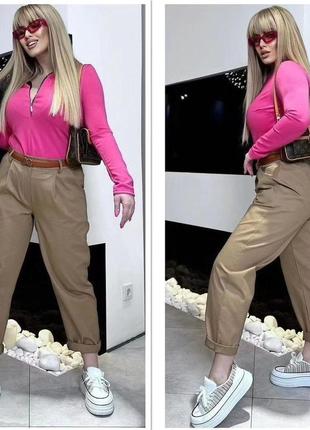 Джинси шоколад,48-58