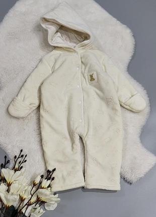 Комбинезон демисезон с мишками