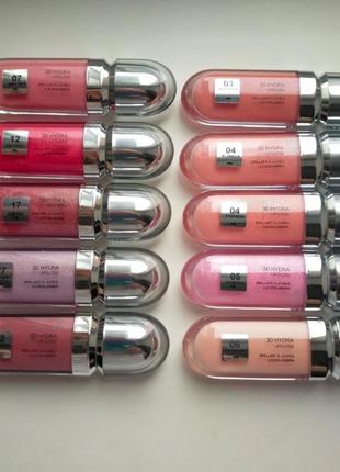 Блеск для губ 3d hydro lipgloss kiko milano кико мелано2 фото