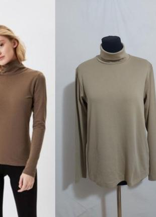 Базовый котоновый гольф, водолазка uniqlo