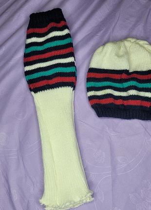 Шапка,гетри