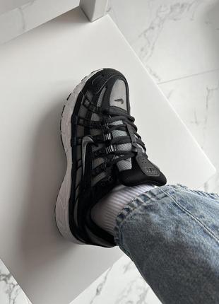 Спортивні чоловічі кросівки nike p-6000 кросівки на весну, демісезон мужские спортивные кроссовки найк демисезон для бега