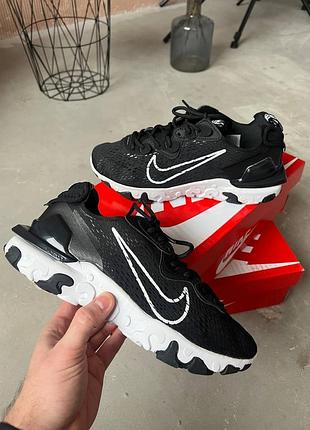 Кроссовки nike react vision black ☄️ | оригинальные кроссовки 4