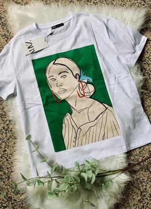 Zara футболка с подругой 2025