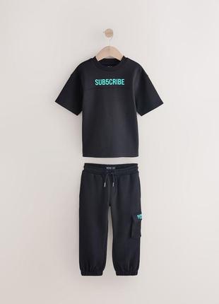 Костюм комплект набір некст футболка джогери штани next