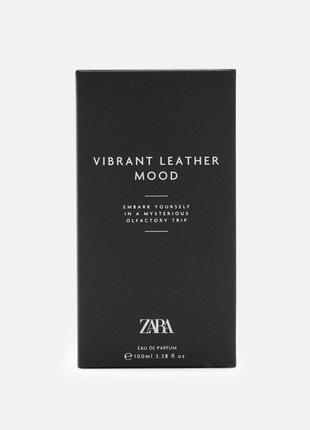 Мужской парфюм vibrant leather mood 100 ml от zara