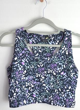 Новый  спортивный кроп-топ f&f