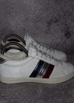 Moncler ryegrass (женские премиальные кеды кроссовки на меху монклер )