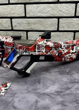 Детский водяной автомат бластер на аккумуляторе